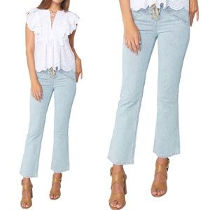 Ulla Johnson Patria Striped Laceup 